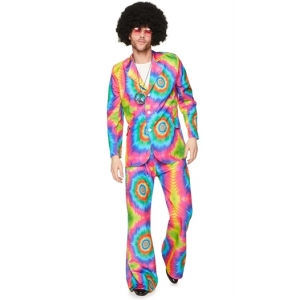 The Dye Suit - Mens 60s Hippie Costume